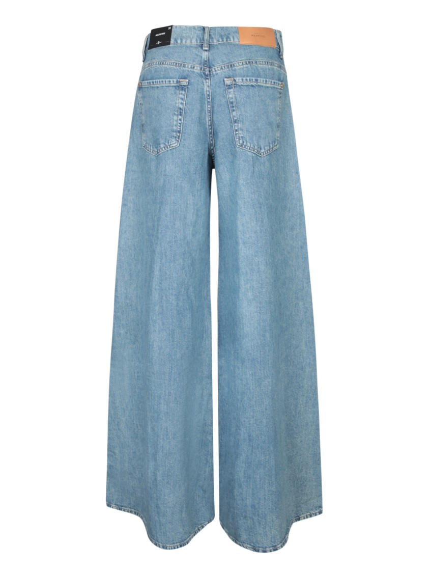 7 For All Mankind High-waisted Light Blue Jeans