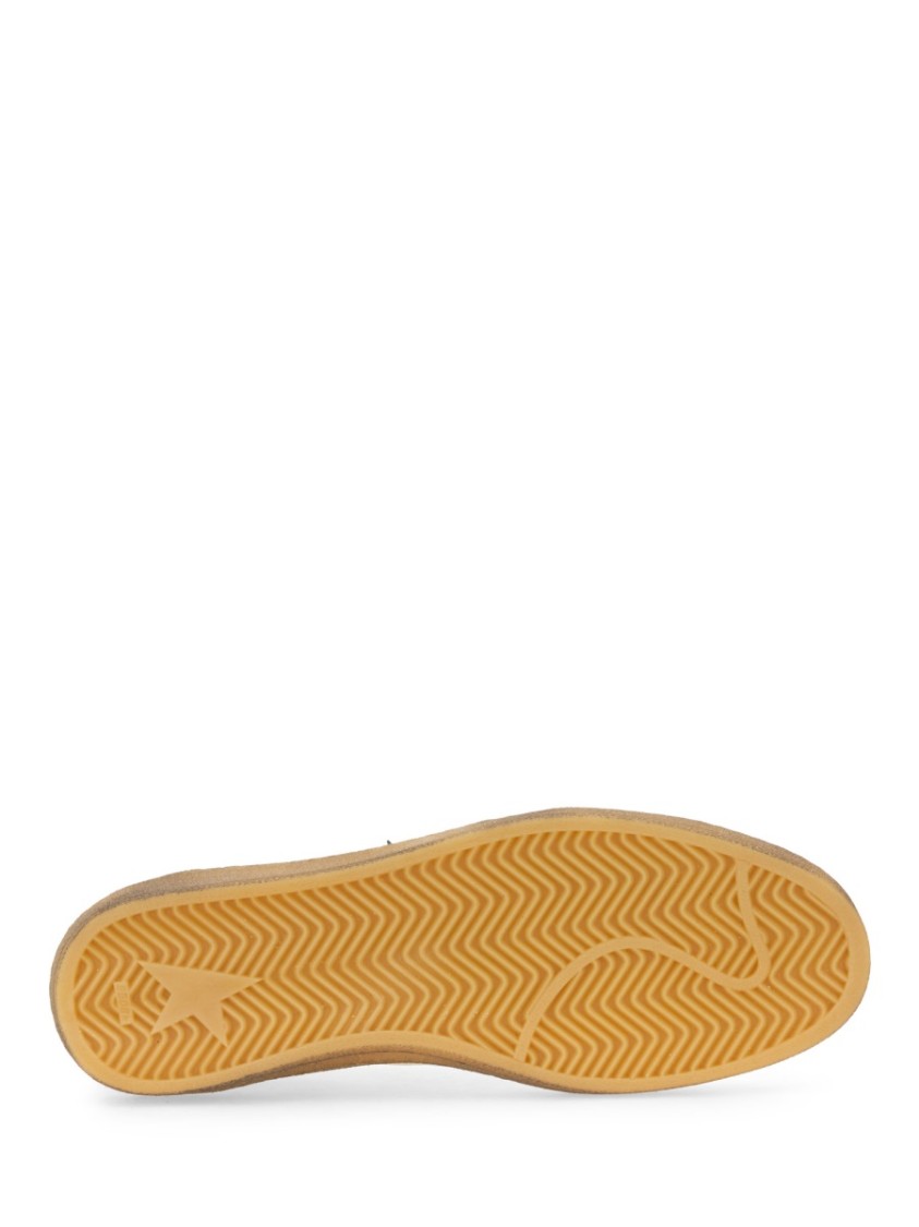 Golden Goose Leather Low Top Sneakers With Distressed Effect