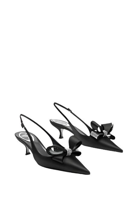 René Caovilla Bow Slingback 50