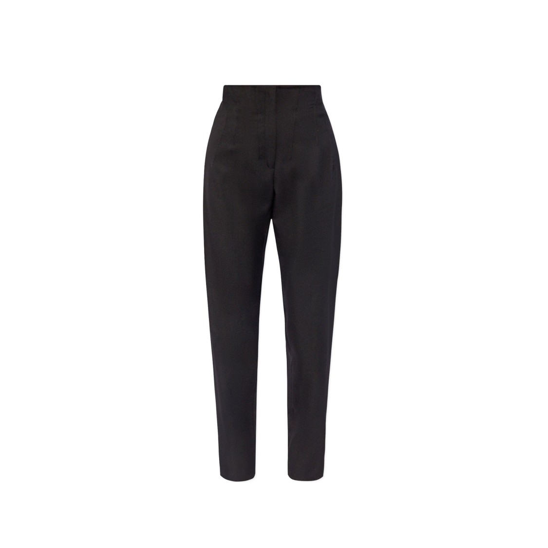 Alaïa Wool Trousers In Black