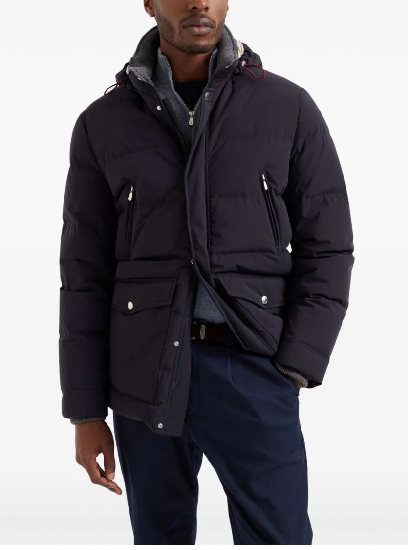 Brunello Cucinelli Puffer Jacket Down Jacket | THE LIST