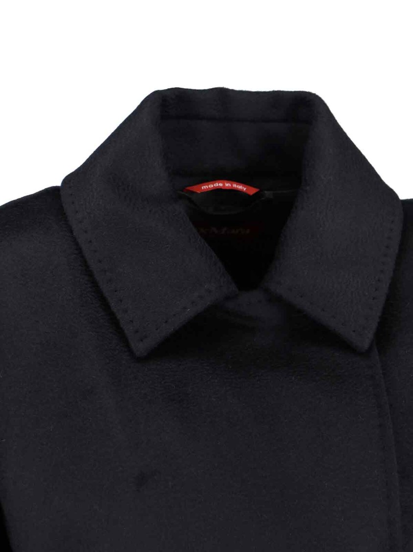 Max Mara Bcollag Robe Coat In Blue