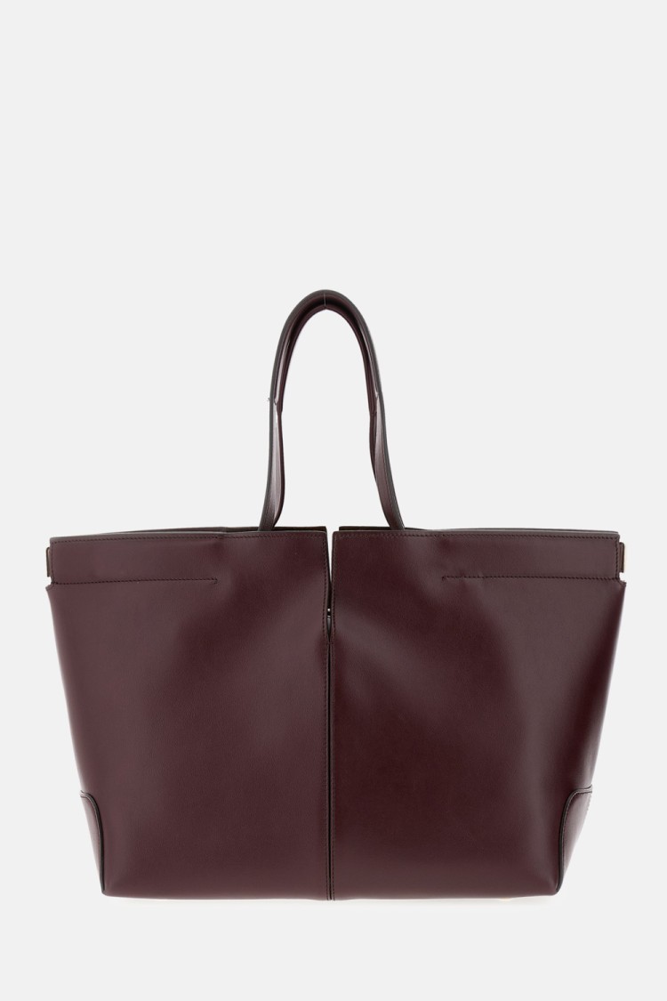 Tod's Dbm Shopping Midium In Burgundy