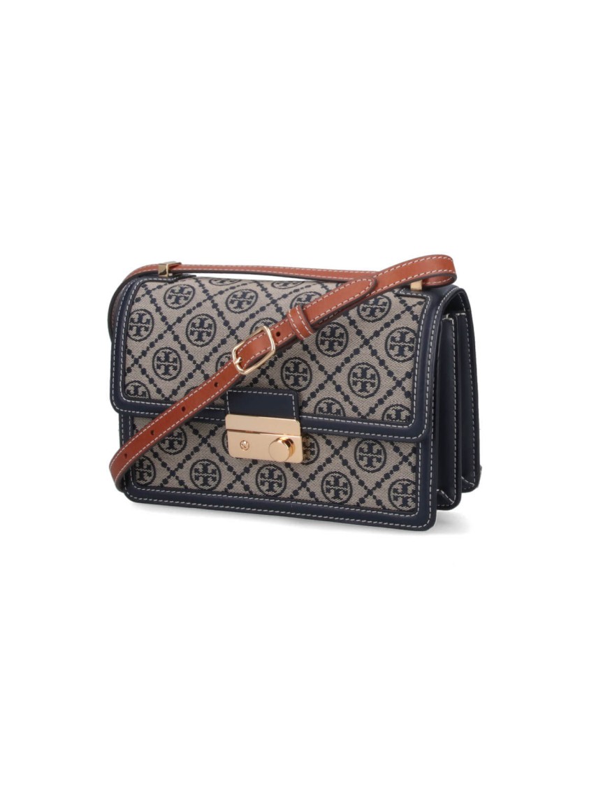 Tory Burch Shoulder Bag "t Monogram" – Beige