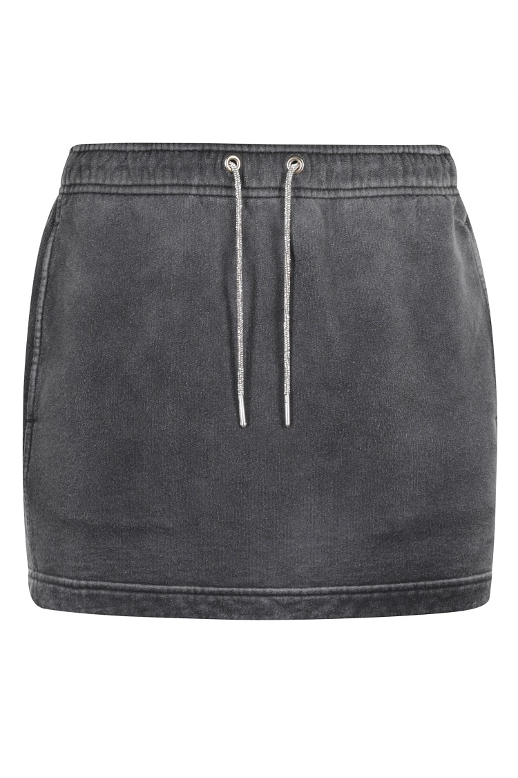 Alexander Wang T T By Alexander Wang Mini Skirt In Grey
