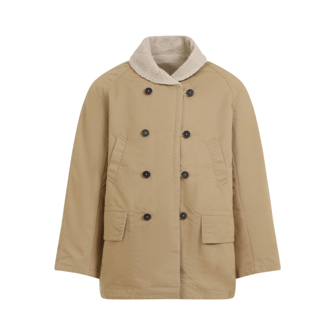 Universal Works Reversible Mackinaw Jacket In Brown
