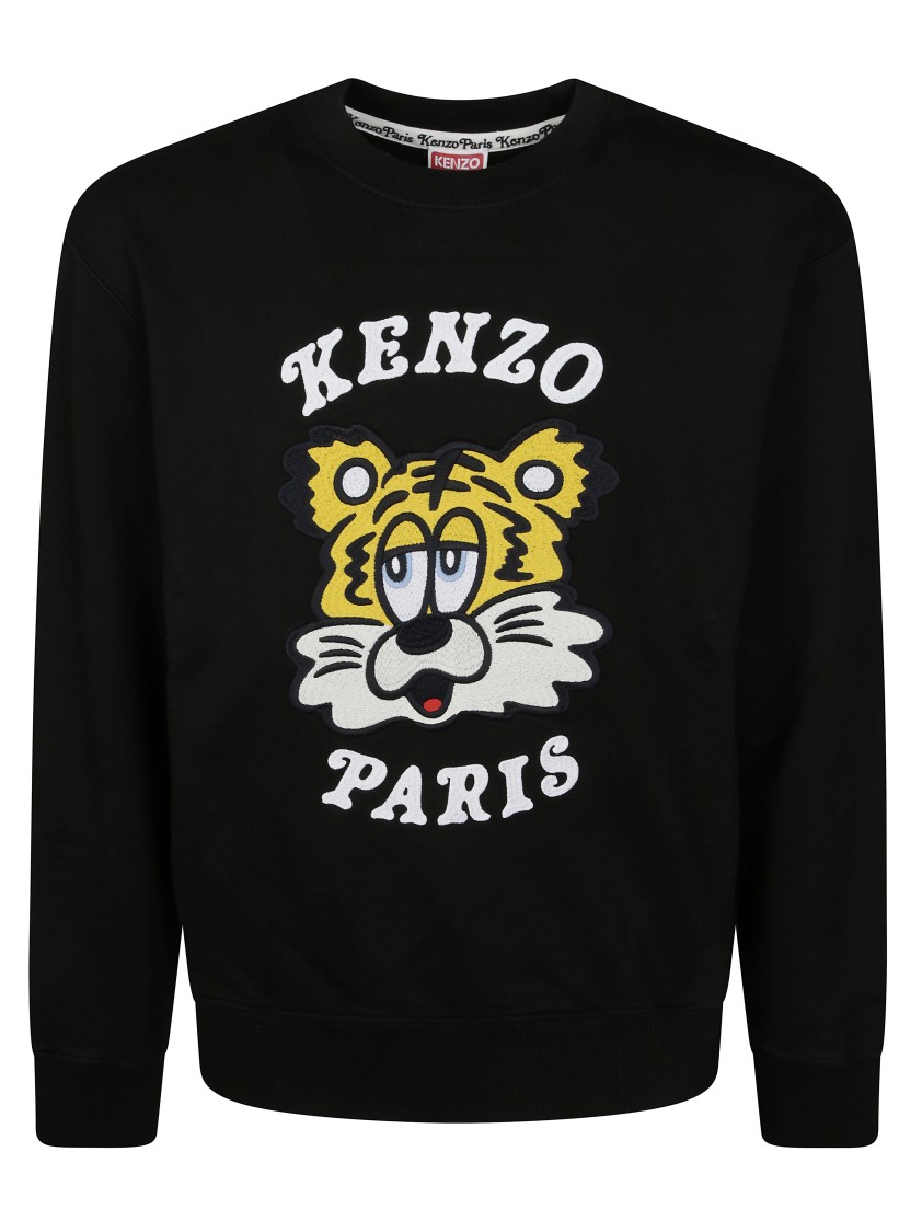 Kenzo Verdy Collection Classic Sweatshirt In Black