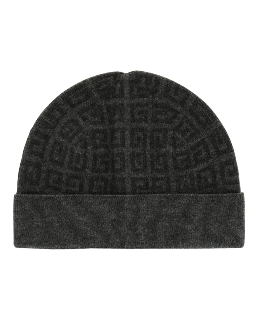 Givenchy Knit Double Face Beanie In Black