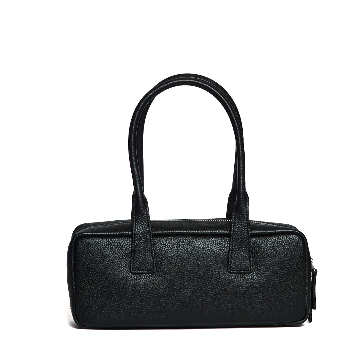 Staud Textured Leather Shoulder Bag With Double-zip Closure