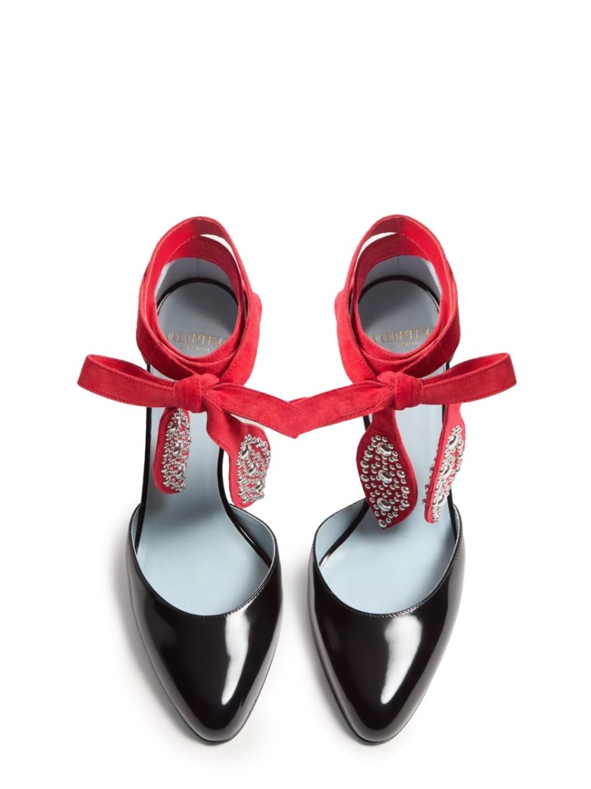 Shop Valentino Garavani "foliefoliage" Décolleté