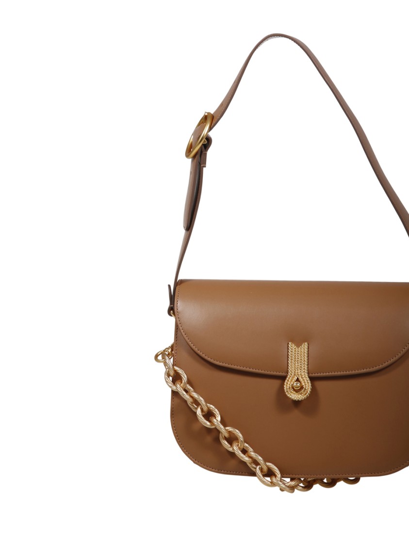Amato Daniele Queen Cacciatora Bag In Brown