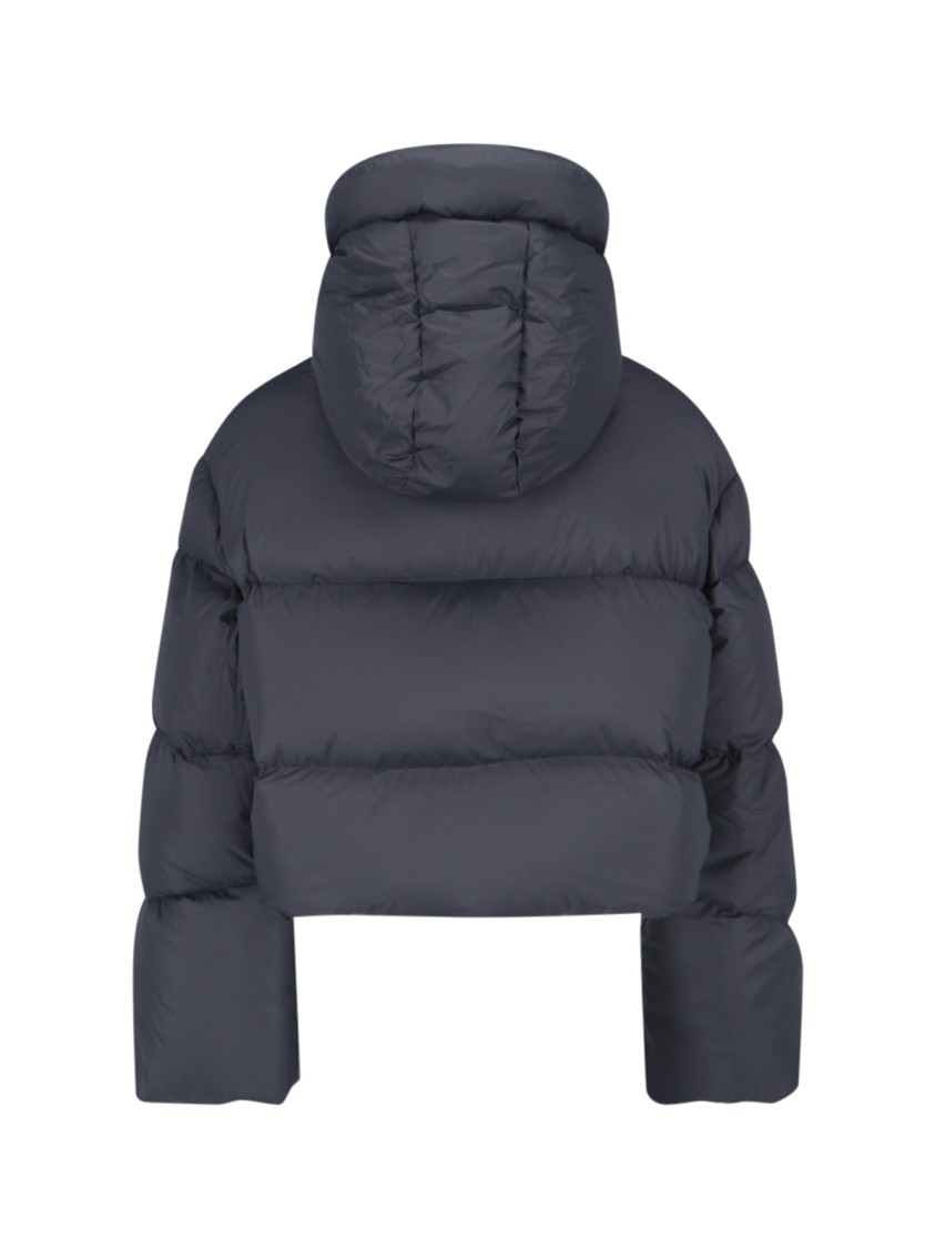 Ienki Ienki Bear Kenny Zip-up Puffer Jacket In Black