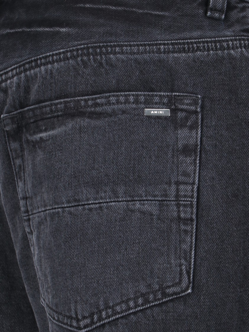 Amiri Bootcut Black Jeans With Flared Leg