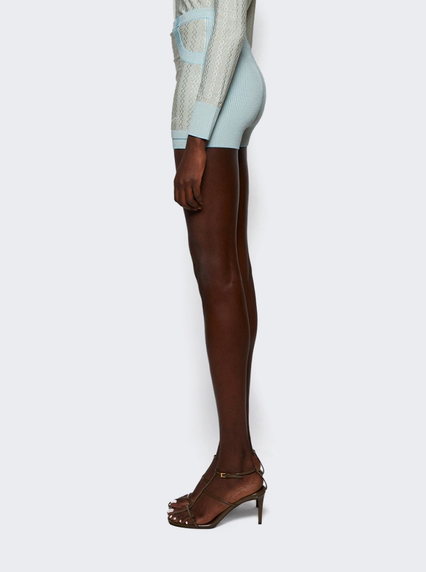 Jacquemus Marino Culotte Blue And Multicolor