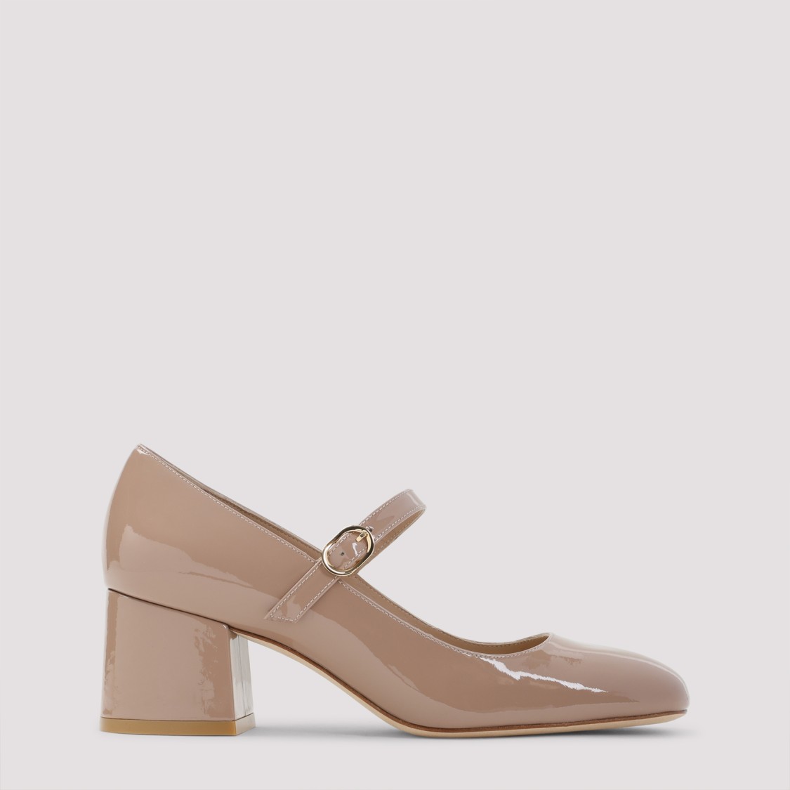 パンプス Stuart Weitzman Mj 60 Light Brown Patent Leather Pumps Stuart Weitzman Mj 60 Light Brown Patent Leather Pumps In