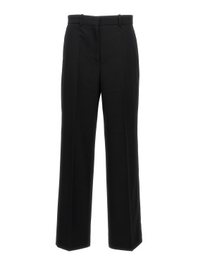 パンツ Lanvin Flare Wool Pants With Central Pleat Lanvin Flare Wool Pants With Central Pleat | THE LIST