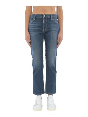 Dsquared2 Black Flare Twiggy Denim Jeans in Black | THE LIST
