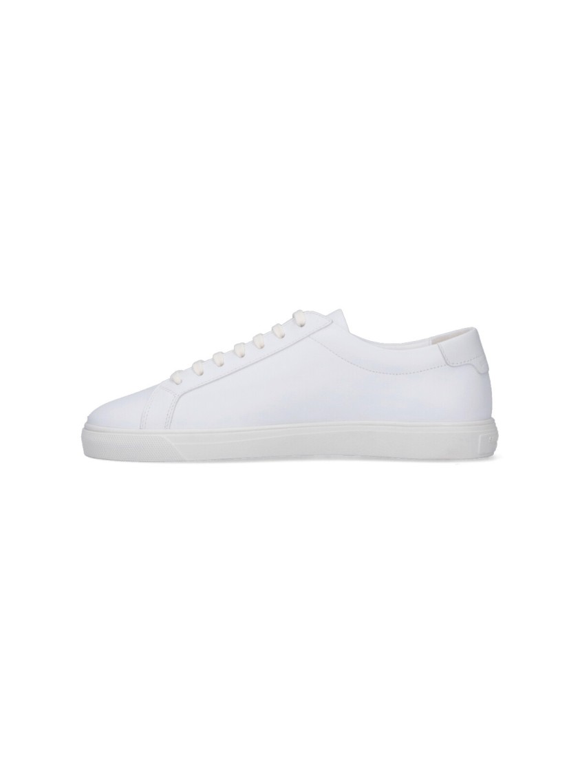 Saint Laurent Sneakers Casual Rubber Sole In White