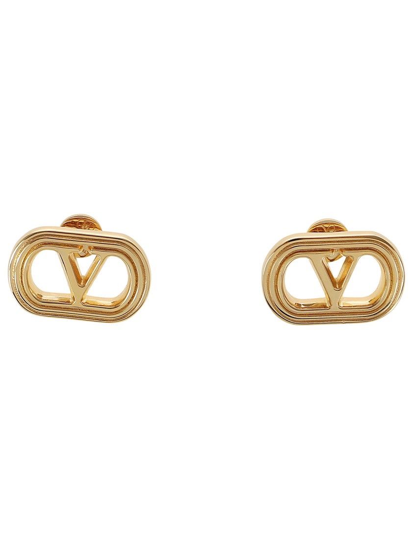 Valentino Gold-tone Metal Earrings In Gold
