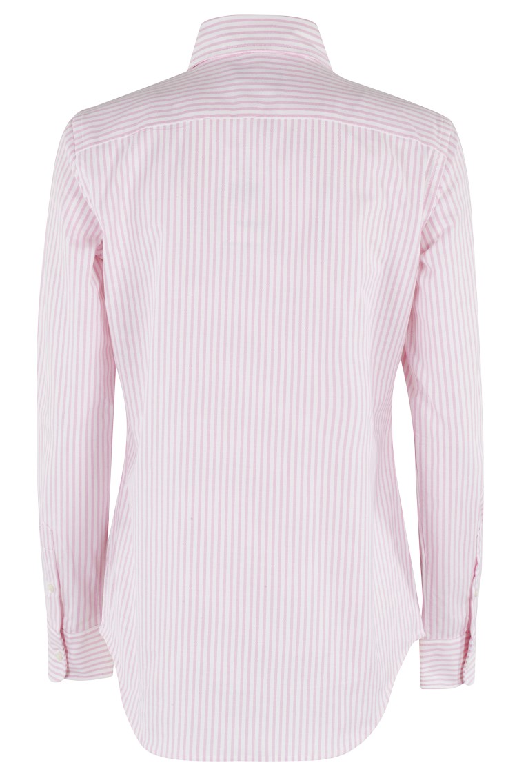 Polo Ralph Lauren Ls Str Heidi-long Sleeve-knit In Pink