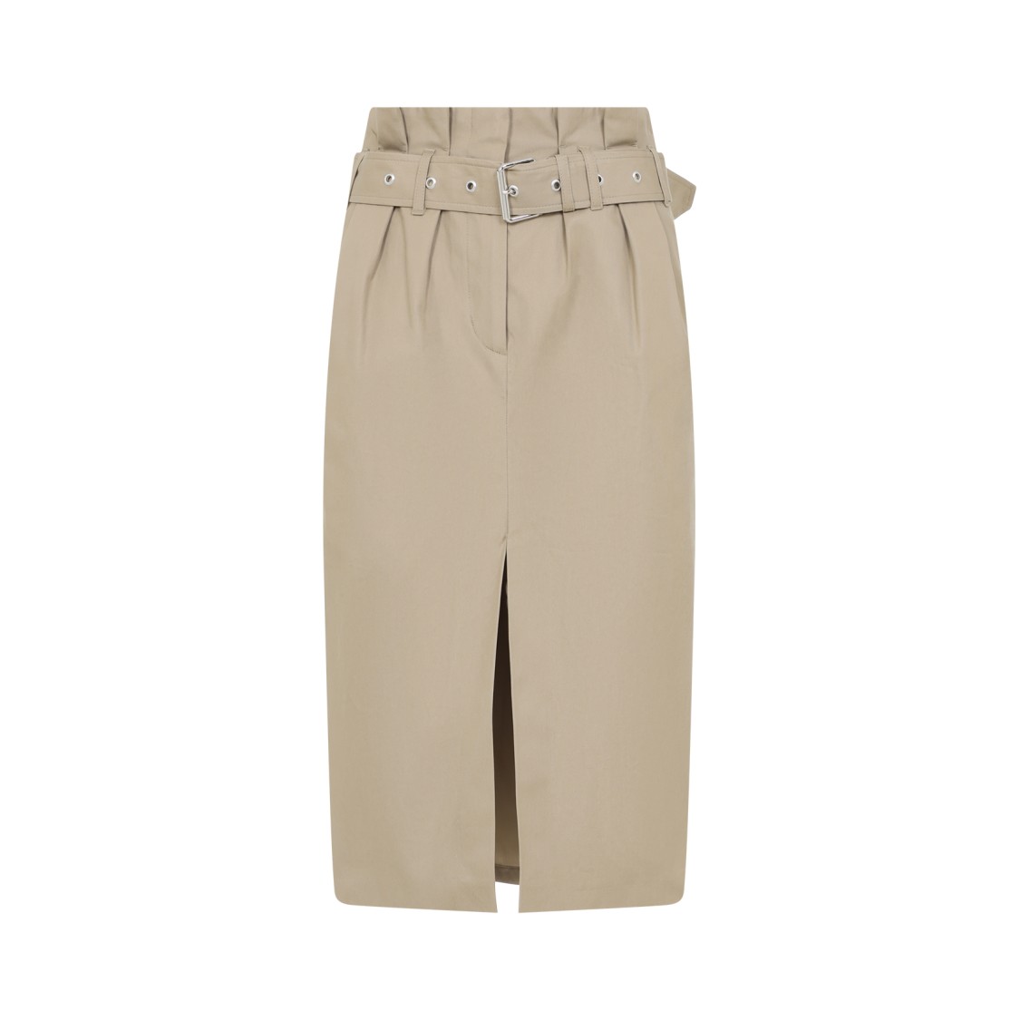 Dries Van Noten Seaches Beige Cotton Skirt In Neutral