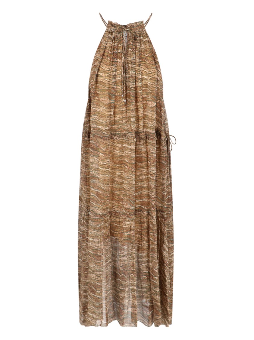 Isabel Marant Étoile "alita" Maxi Draped Dress – Green
