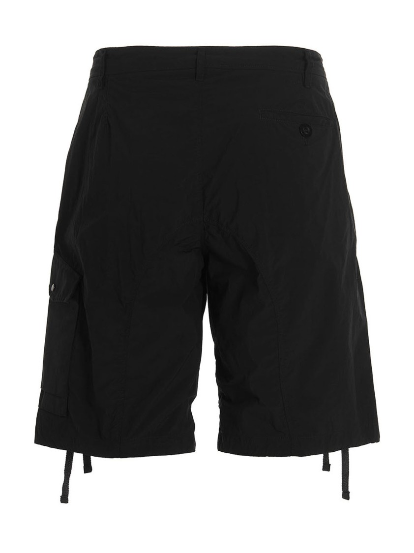 Ten C Cargo Bermuda Shorts In Black