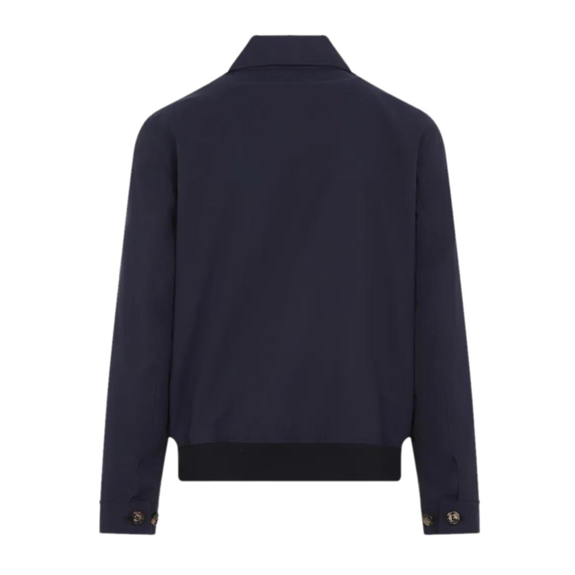 Brunello Cucinelli Tailored Blue Jacket With Classic Button-up Design And Side Pockets In Blue