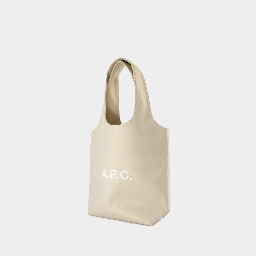 APC A.P.C. TOTE NINON SMALL - PVC - GOLD