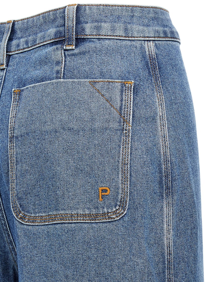 Philosophy Di Lorenzo Serafini High-waisted Straight-leg Denim Jeans In Blue