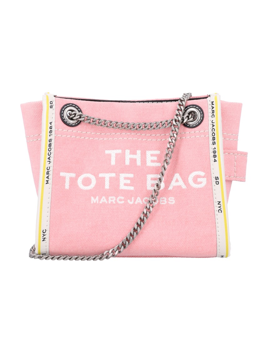 MARC JACOBS MARC JACOBS THE MINI TOTE BAG DENIM