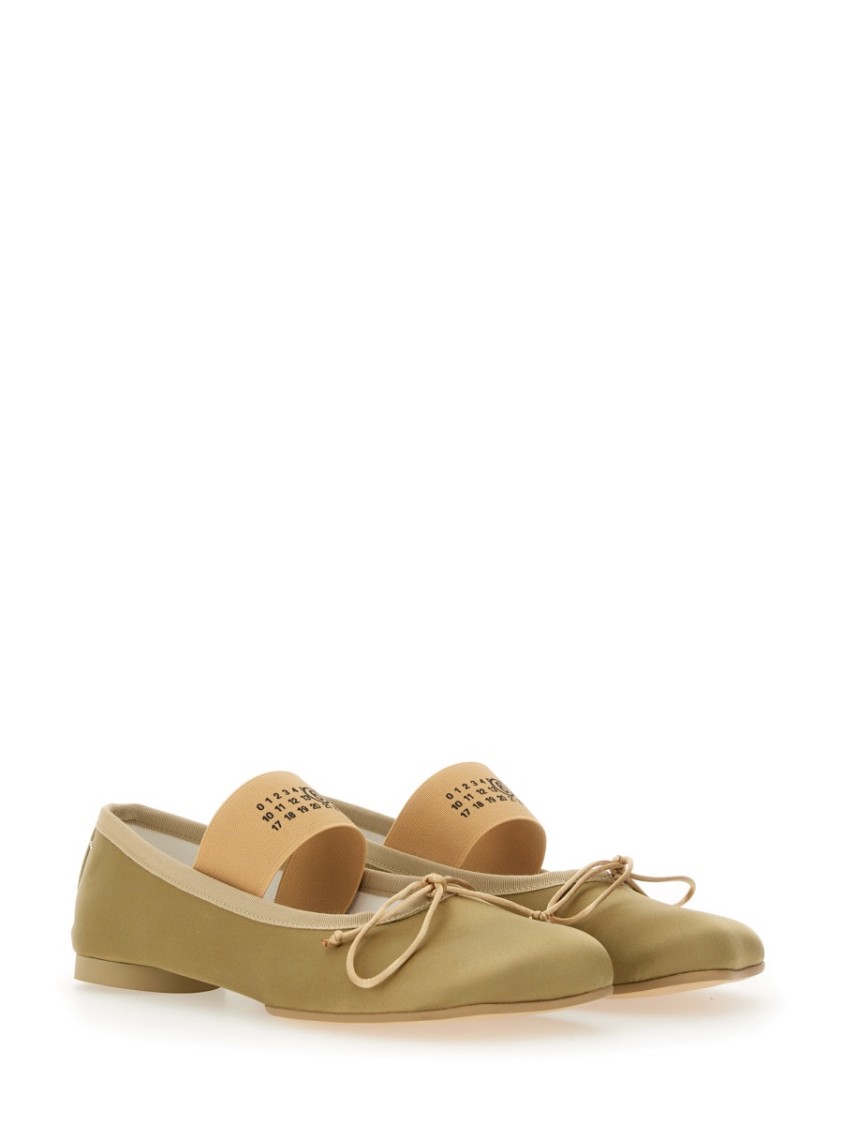 Shop Mm6 Maison Margiela Mm6 By Maison Margiela Anatomical Dancer Shoes In Neutrals