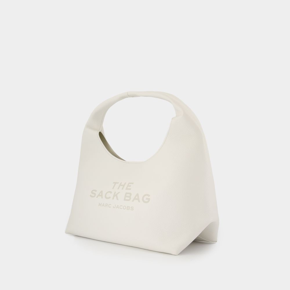 Marc Jacobs The Sack Shoulder Bag - Leather - White In White