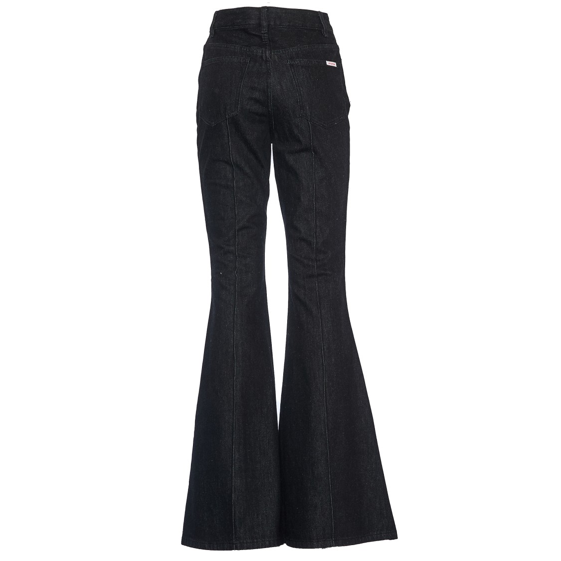 Self-portrait High-waisted Flare Jeans For In Black