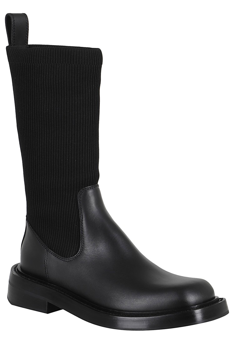 Alexander Wang Detroit Sock Boot In Black