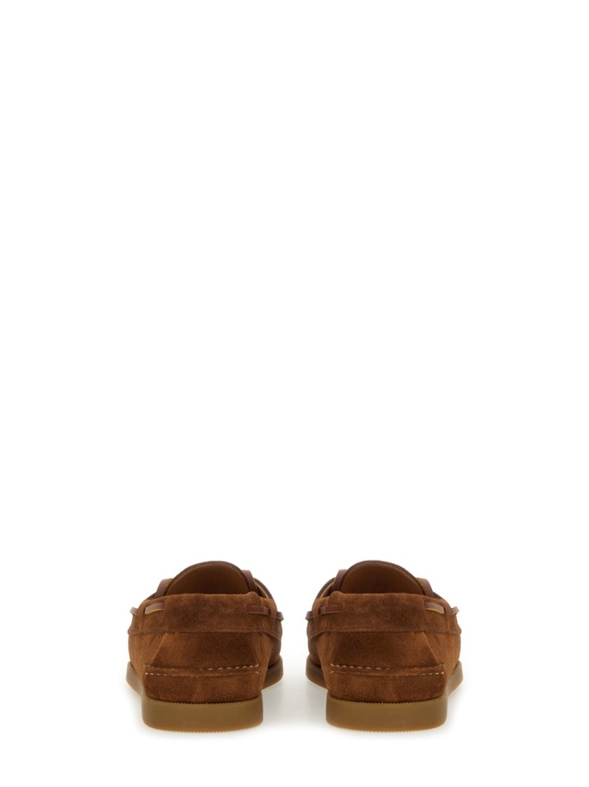 Hereu Brown Lace-up Loafer
