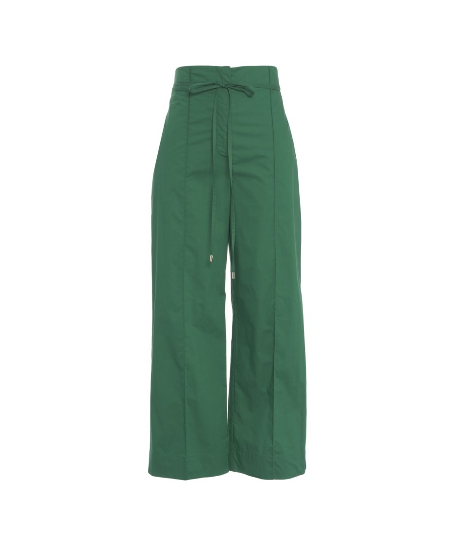 Liu •jo Liu Jo High-waisted Wide-leg Pants With Belt