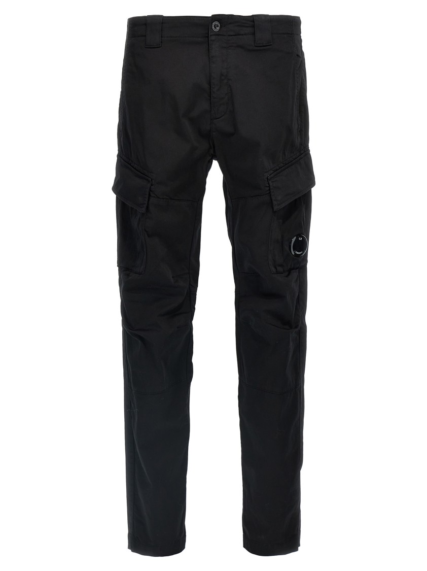 C.p. Company C. P. Company Lente Cargo Pants In Black
