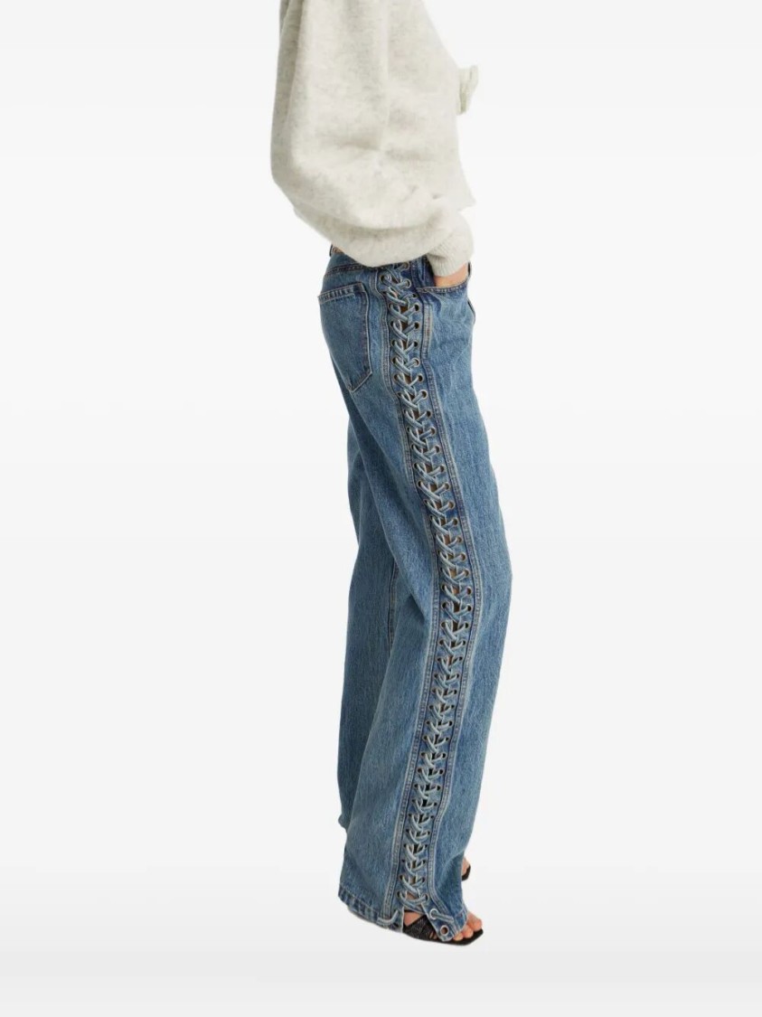 Rotate Birger Christensen Jeans Rotate Woman Color Black In Black