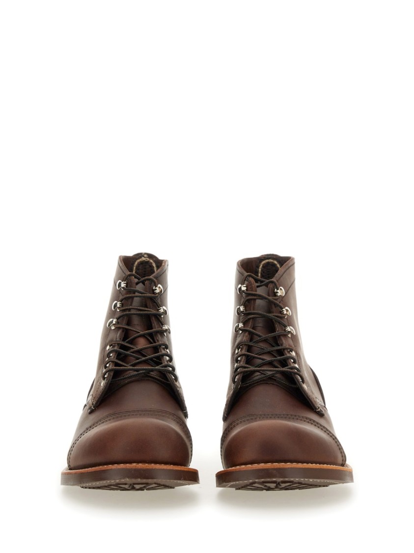 Red Wing Classic Brown Leather Lace-up Boots