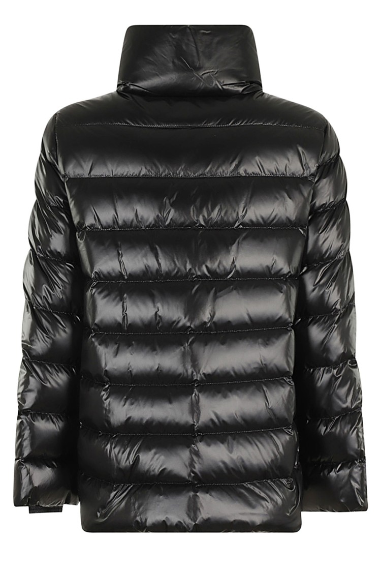Fay Cape In Black Lightweight Nylon In Black