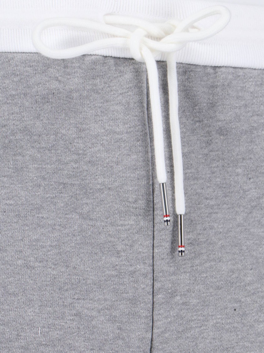 Thom Browne "4-bar" Track Pants – Light Grey In Gray