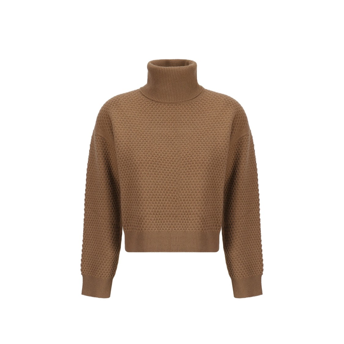 Max Mara Studio Cashmere Sweater In Brown