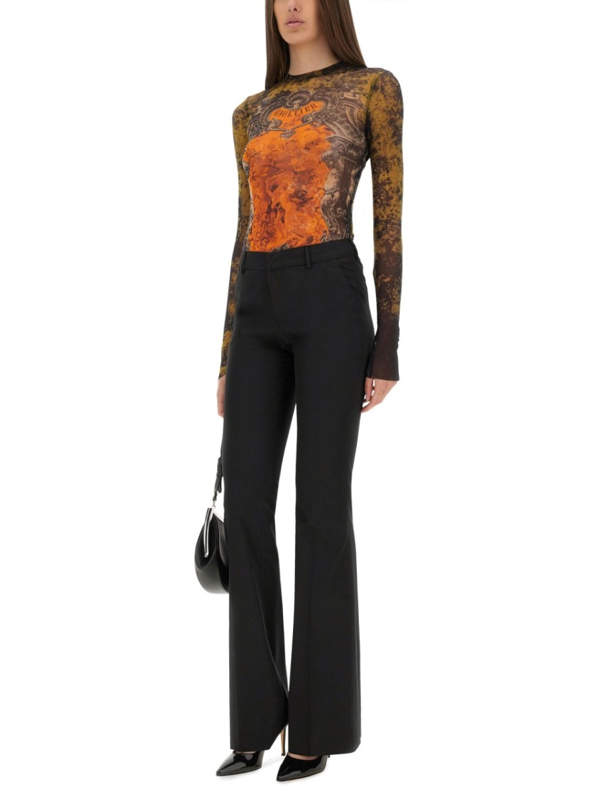 Jean Paul Gaultier Graphic-print Top