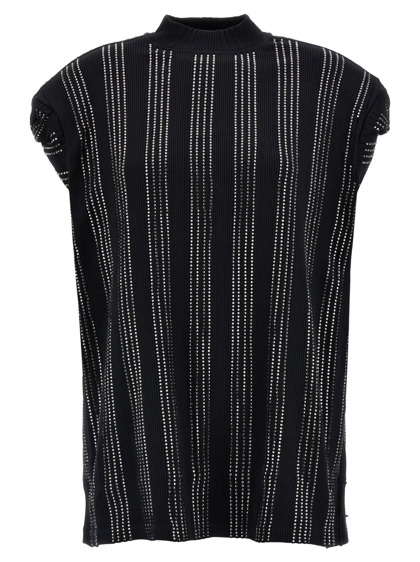 Attico Crystal Cotton T-shirt - Women's - Cotton