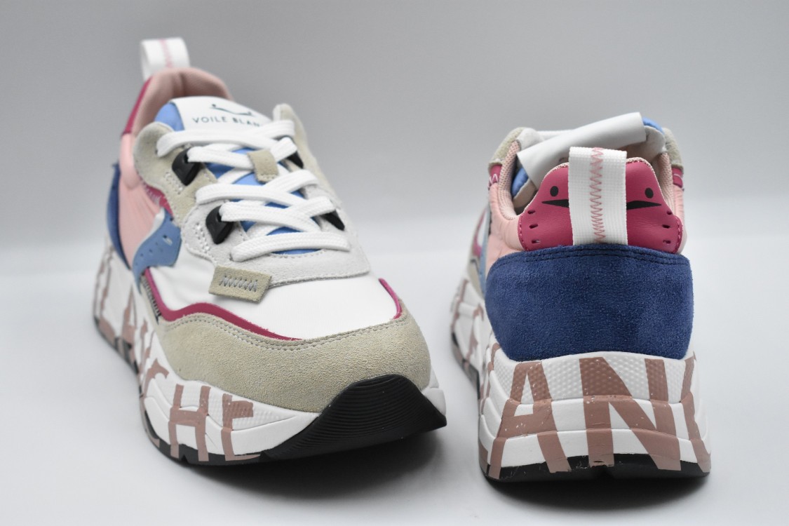 VOILE BLANCHE VOILE BLANCHE SNEAKERS WITH LACED CLOSURE