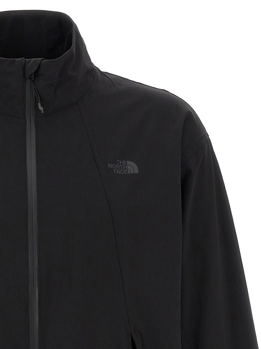 The North Face North Dome Recycled-shell Wind Jacket In Black
