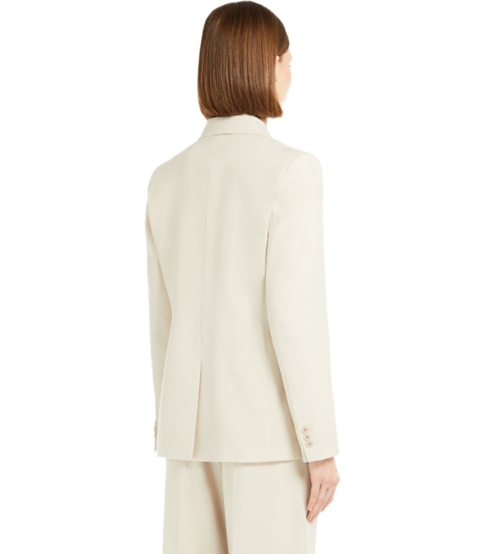 Max Mara Nervoso Sabbia Double-breasted Blazer In Neutrals