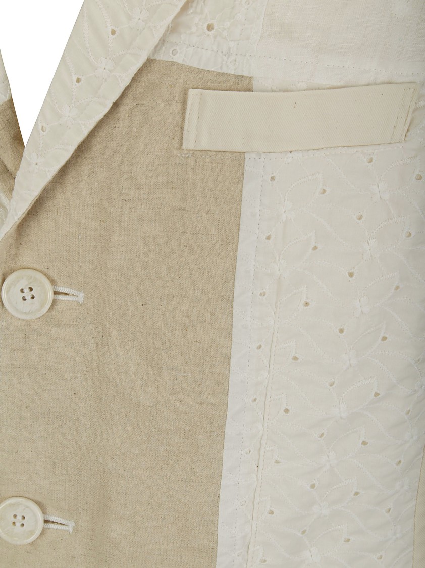 TAO TAO SANGALLO LACE EMBROIDERED VEST