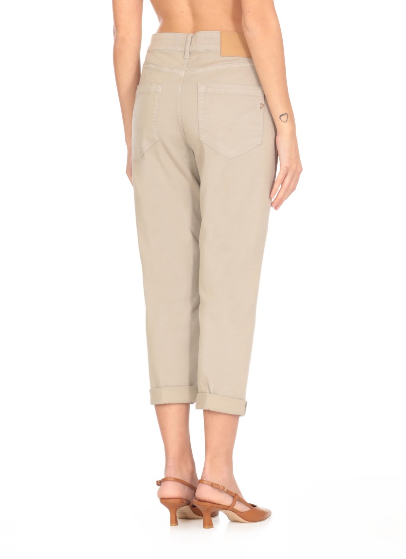 Shop Dondup Koons Gioiello Jeans In White